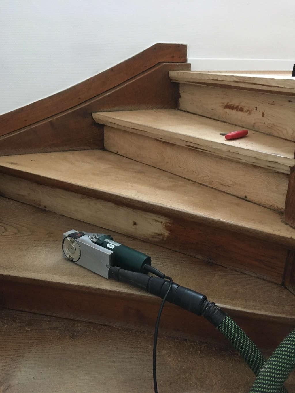 Treppe Sanierung Reutlingen Lackfräse