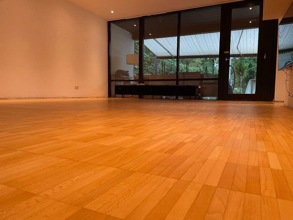 Massivholzparkett 2K Öl Sanierung Lemgo