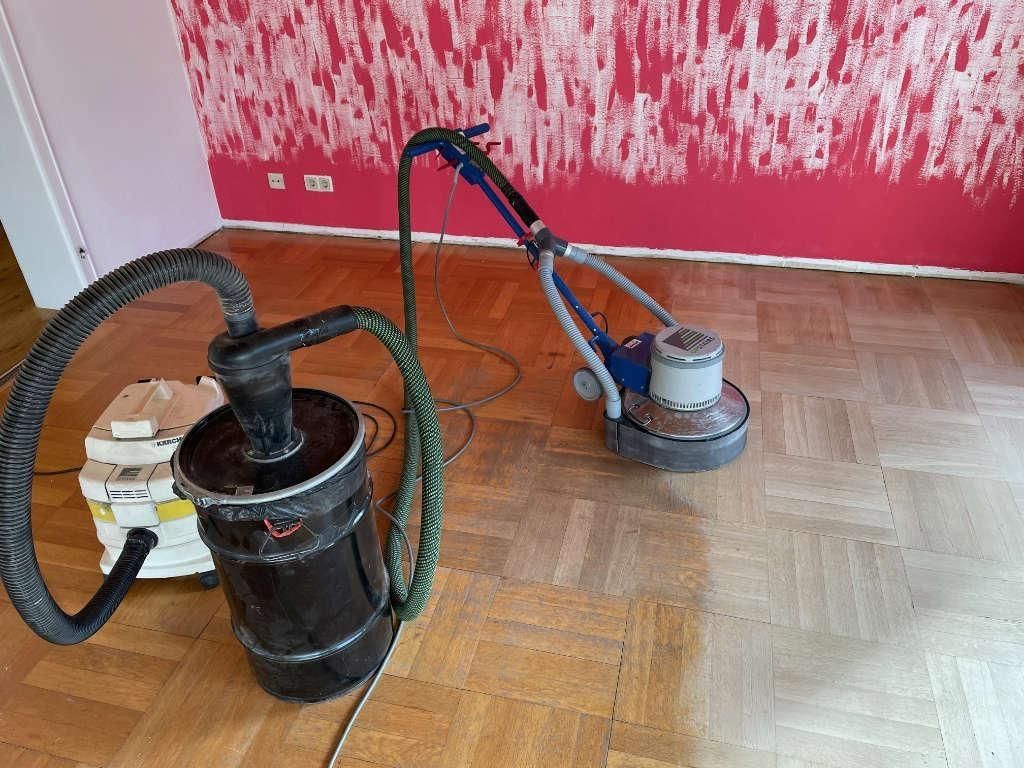 Parkett Eiche staubfrei schleifen Landkreis Tübingen