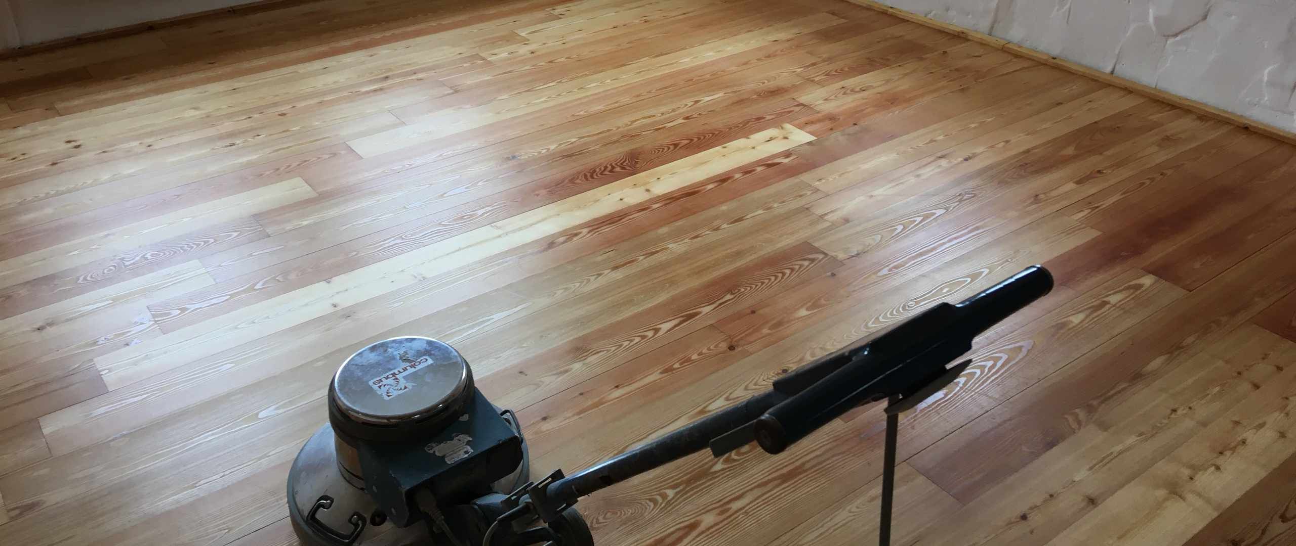 Dielen Sanierung Schleifen 2K Öl