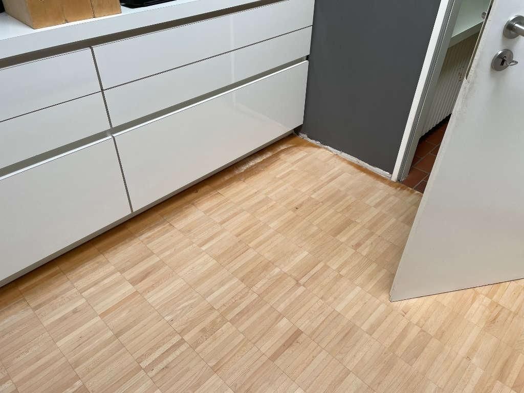 Parkett Buche staubfrei schleifen Lemgo