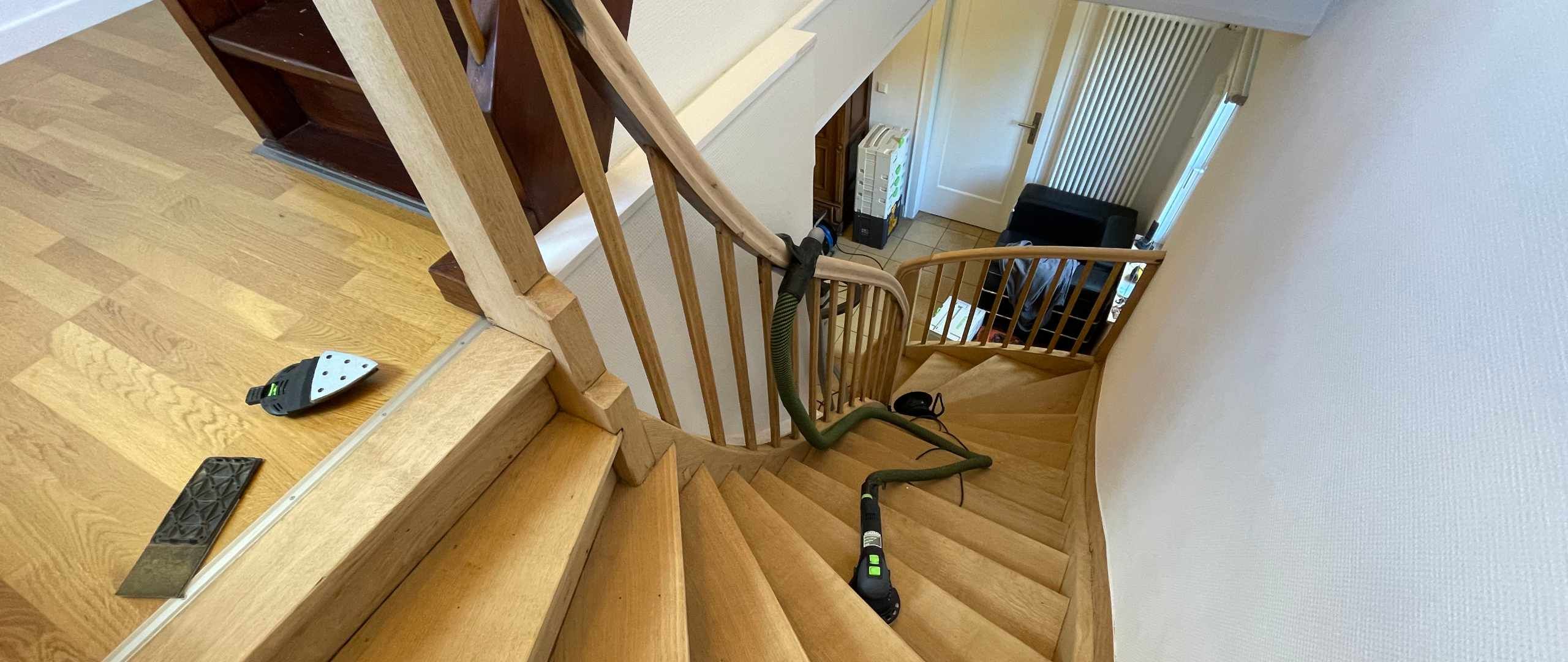 Holztreppe Sanierung Schleifen Preise Kosten Reutlingen