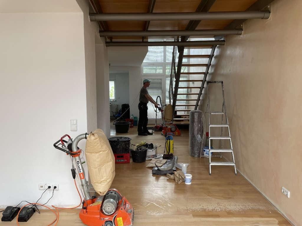 Parkett Renovierung abschleifen und versiegeln Kosten