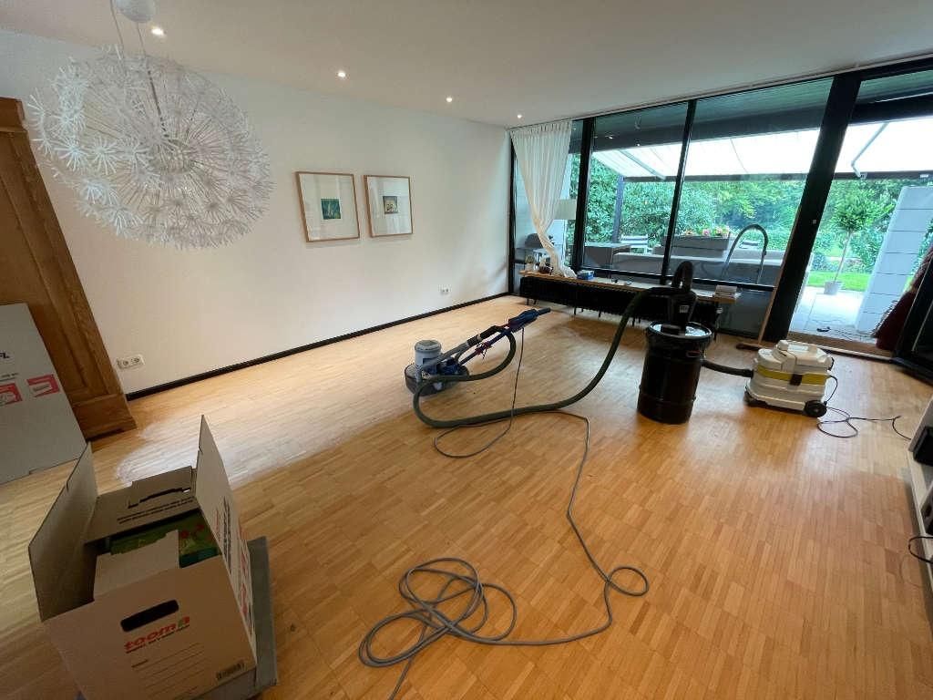 Stabparkett Buche Lemgo abschleifen